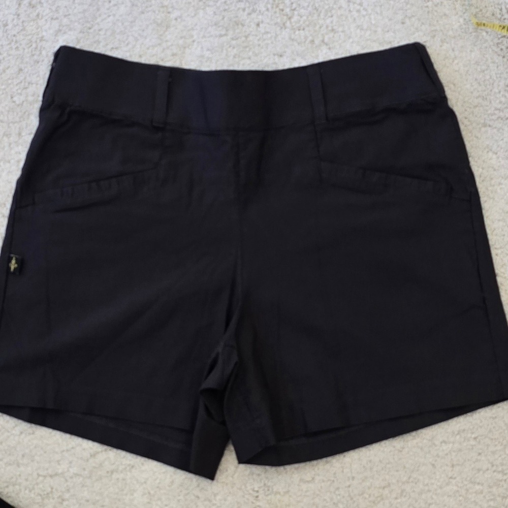Women's‎ Performance Black XL Casual Shorts Rayon Nylon Spandex Blend Wicking